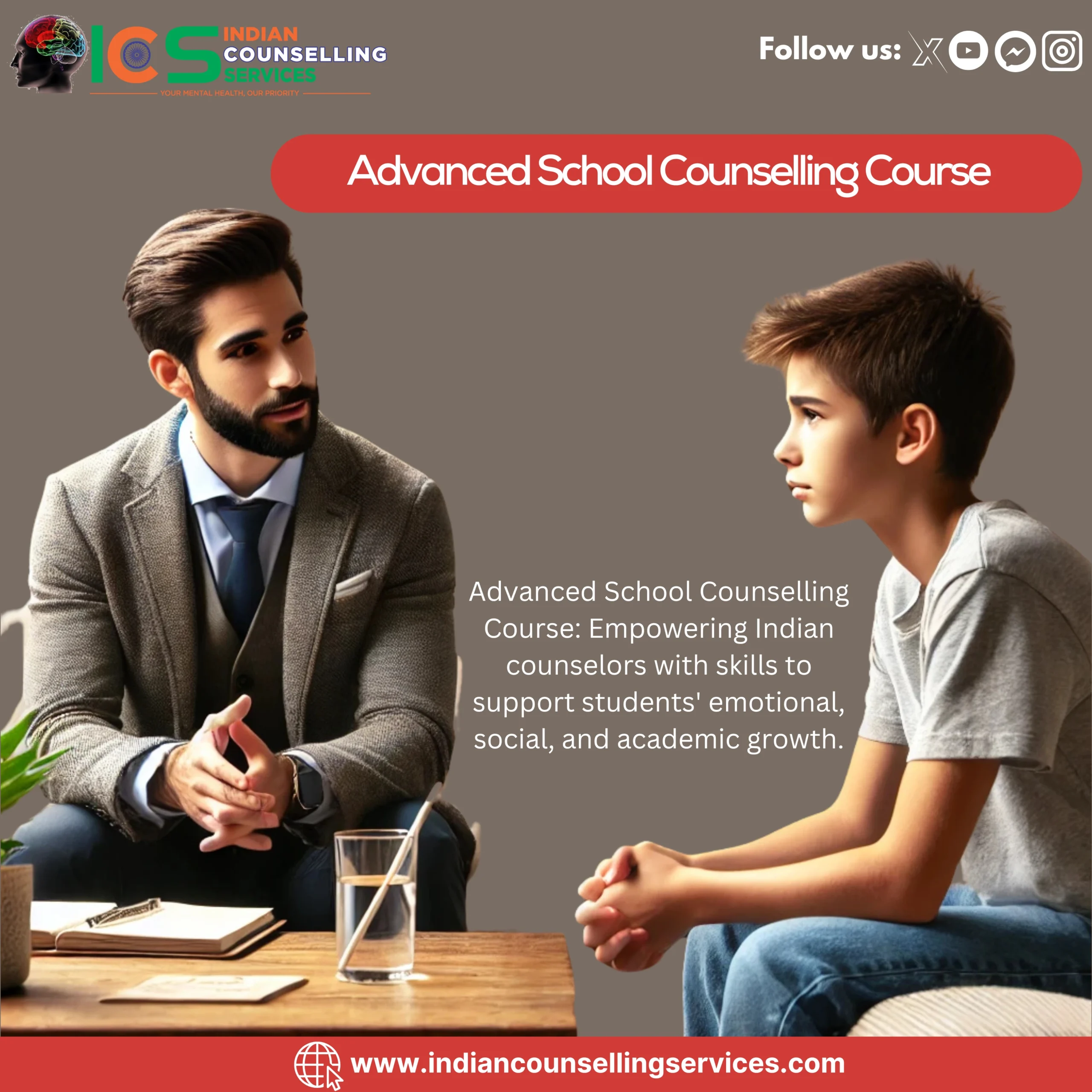 ⁠Advanced School Counselling Course